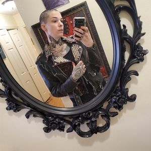 Vintage leather  jacket